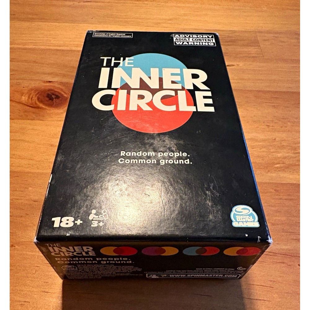 Spin Master Games The Inner Circle Adult Party Game, 18+, 3+ Players (2024)